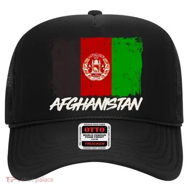 Distressed Afghanistan Flag Hat