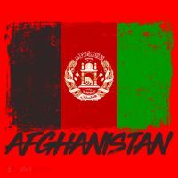Distressed Afghanistan Flag Santa Hat thumb 1
