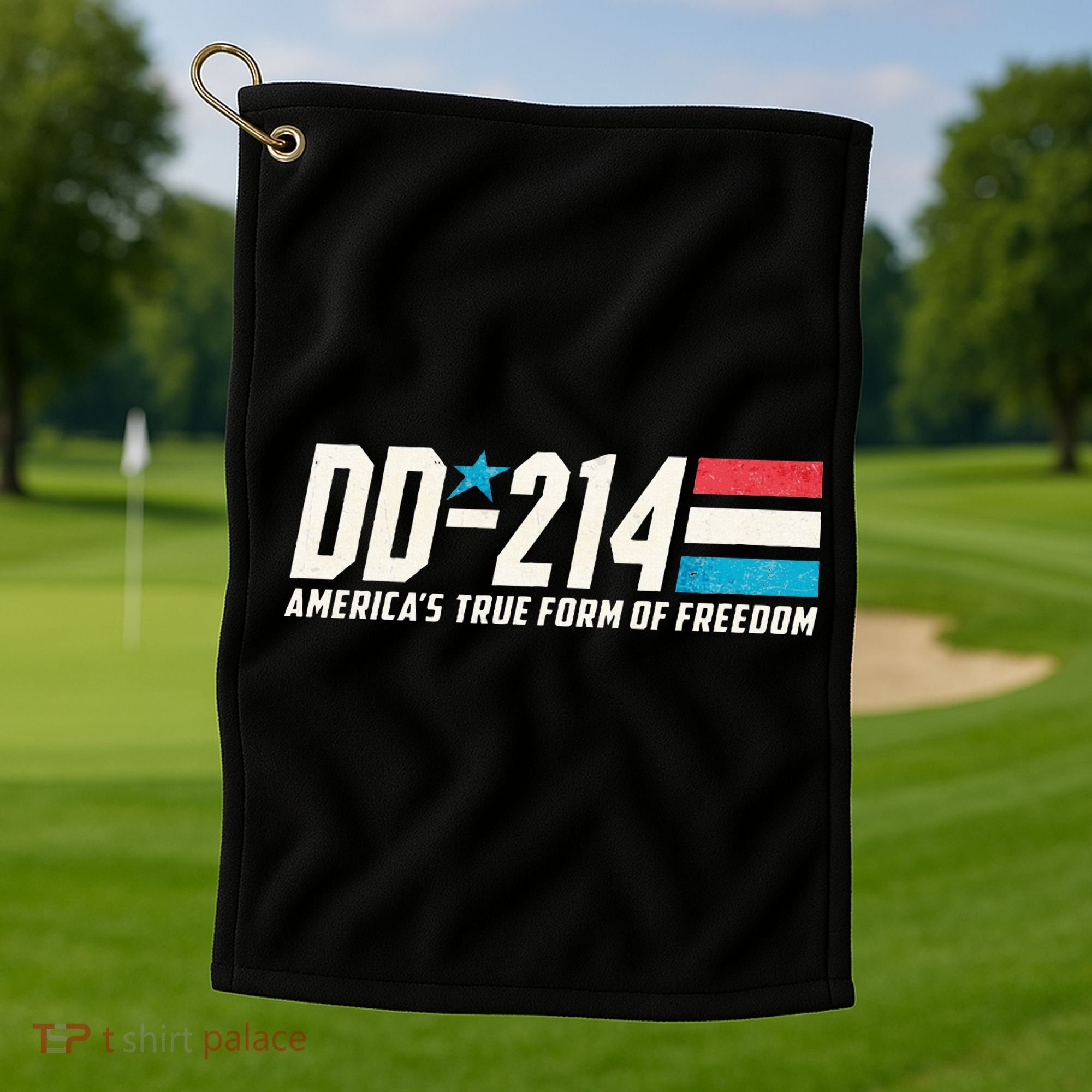 Dd214 Armed Forces Military Alumni Golf Towel