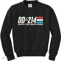 Dd214 Armed Forces Military Alumni Kids Sweatshirt thumb 0