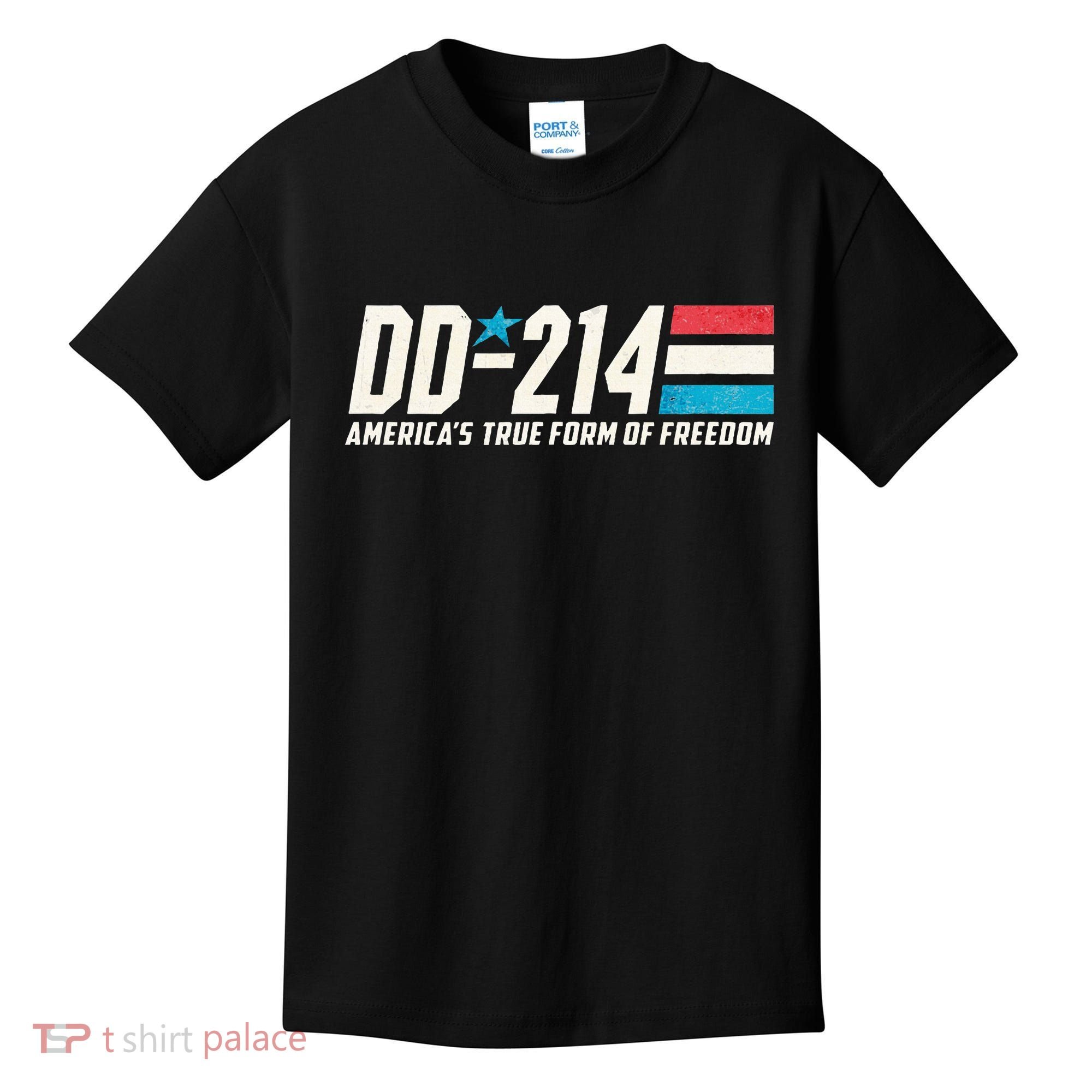 Dd214 Armed Forces Military Alumni Kids T-Shirt
