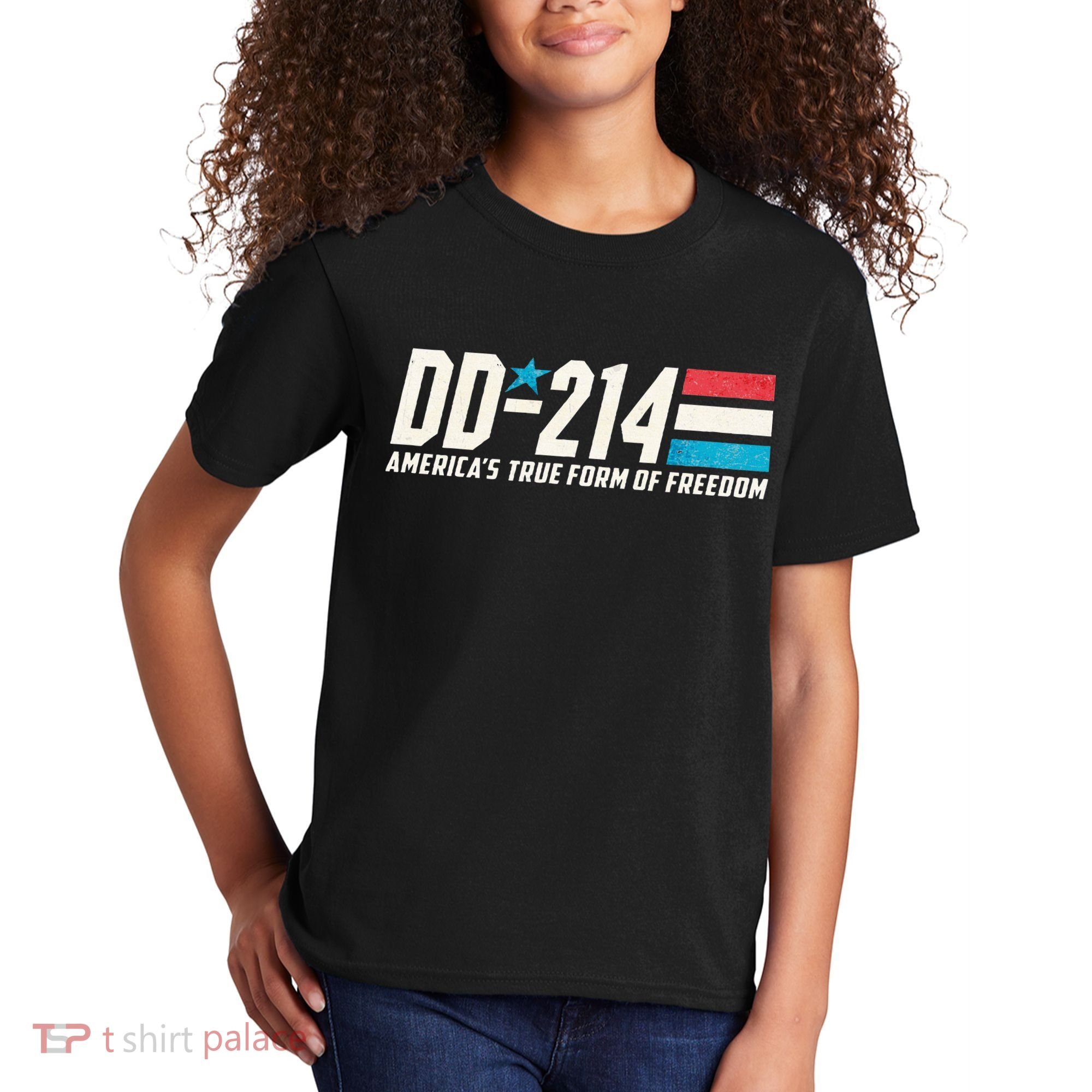 Dd214 Armed Forces Military Alumni Kids T-Shirt