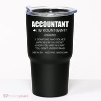 Definition Accountant Funny CPA Gift Taxation Audit Taxes Tumbler thumb 0