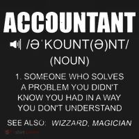Definition Accountant Funny CPA Gift Taxation Audit Taxes Women's Tank Top thumb 5