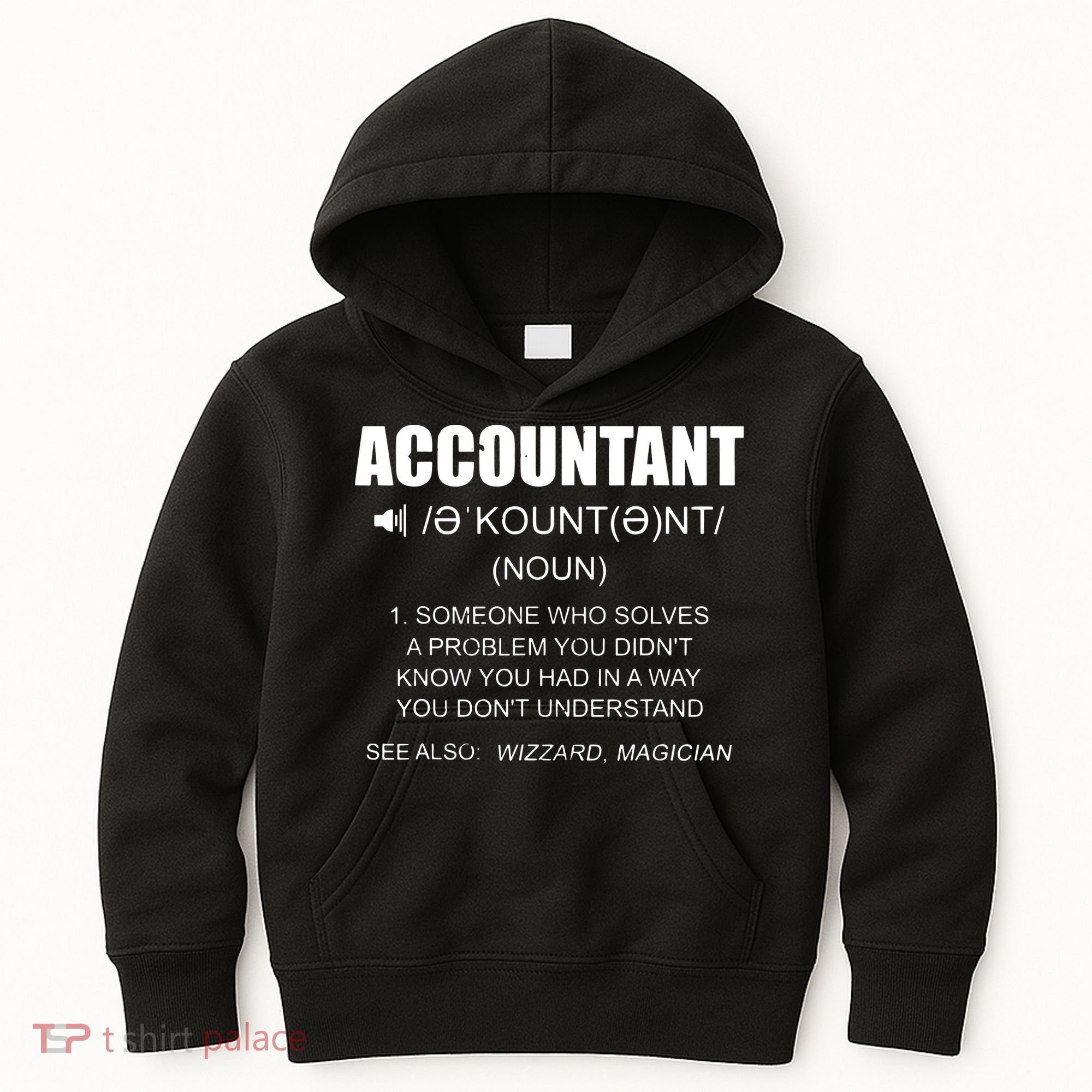 Definition Accountant Funny CPA Gift Taxation Audit Taxes Kids Hoodie