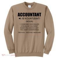 Definition Accountant Funny CPA Gift Taxation Audit Taxes Sweatshirt thumb 0
