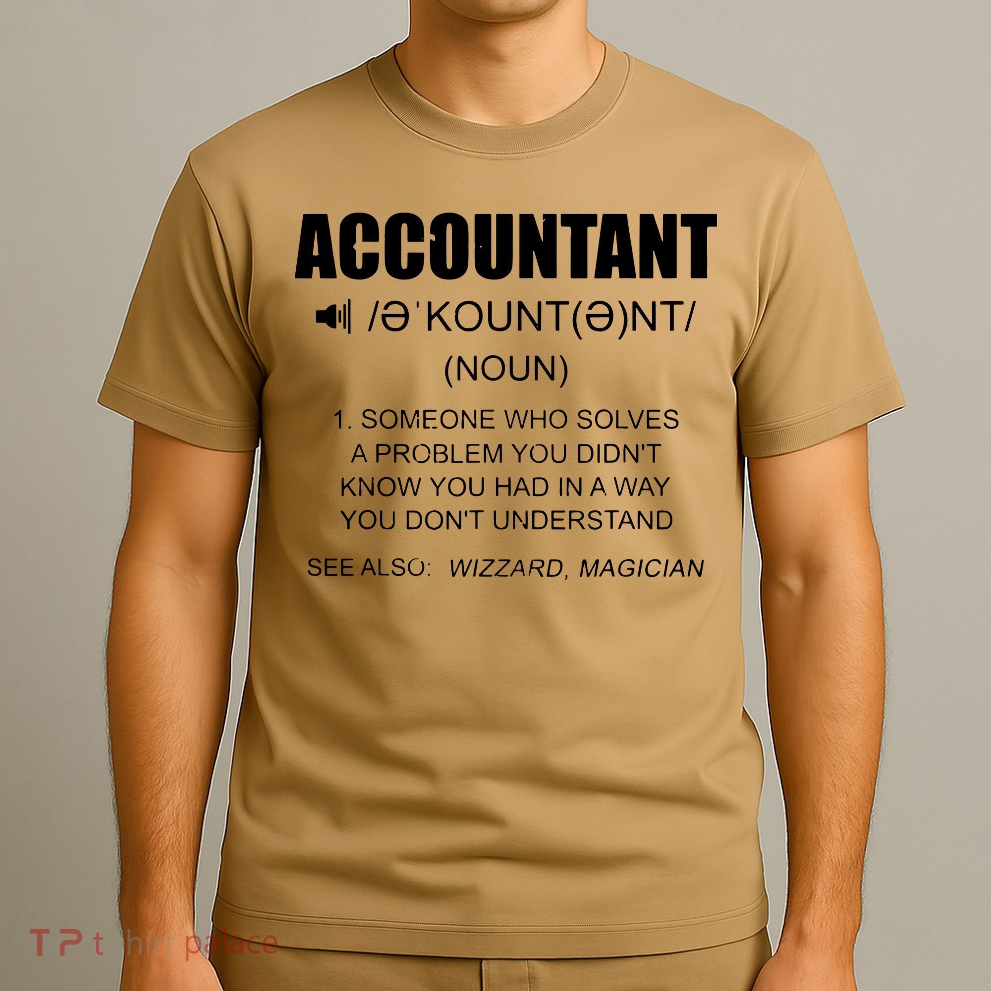 Definition Accountant Funny CPA Gift Taxation Audit Taxes T-Shirt