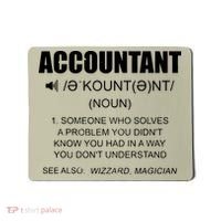 Definition Accountant Funny CPA Gift Taxation Audit Taxes Mousepad thumb 0