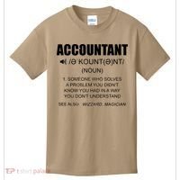 Definition Accountant Funny CPA Gift Taxation Audit Taxes Kids T-Shirt thumb 0