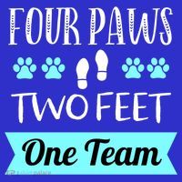 Dog Agility Four Paws Two Feet Team Dog Trainer Gift Toddler T-Shirt thumb 4