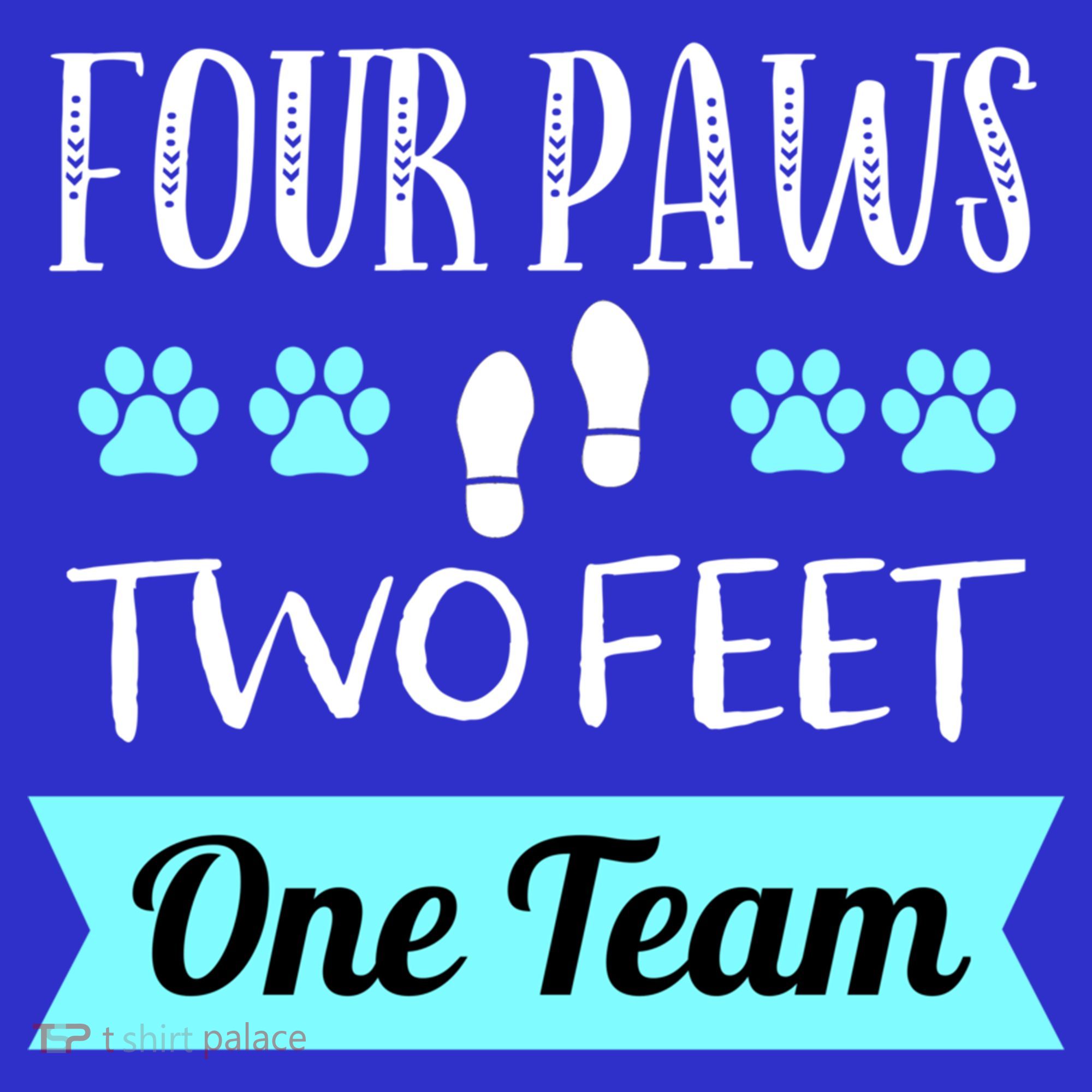 Dog Agility Four Paws Two Feet Team Dog Trainer Gift Visor
