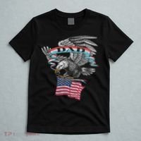 Dad American Flag Usa Eagle Vintage T-Shirt thumb 5