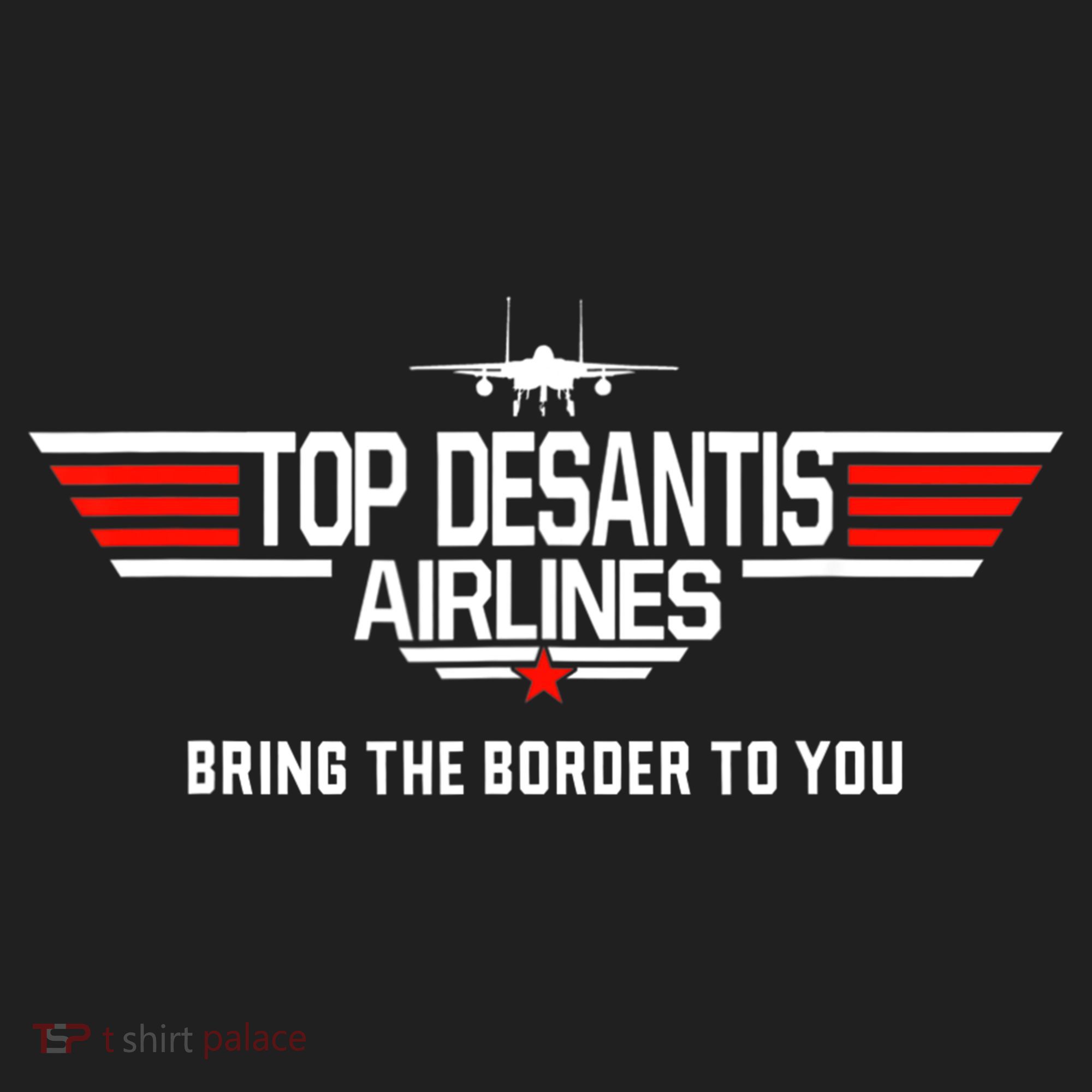 DeSantis Airlines Funny Political Meme Top DeSantis Airlines Women's Sweatshirt