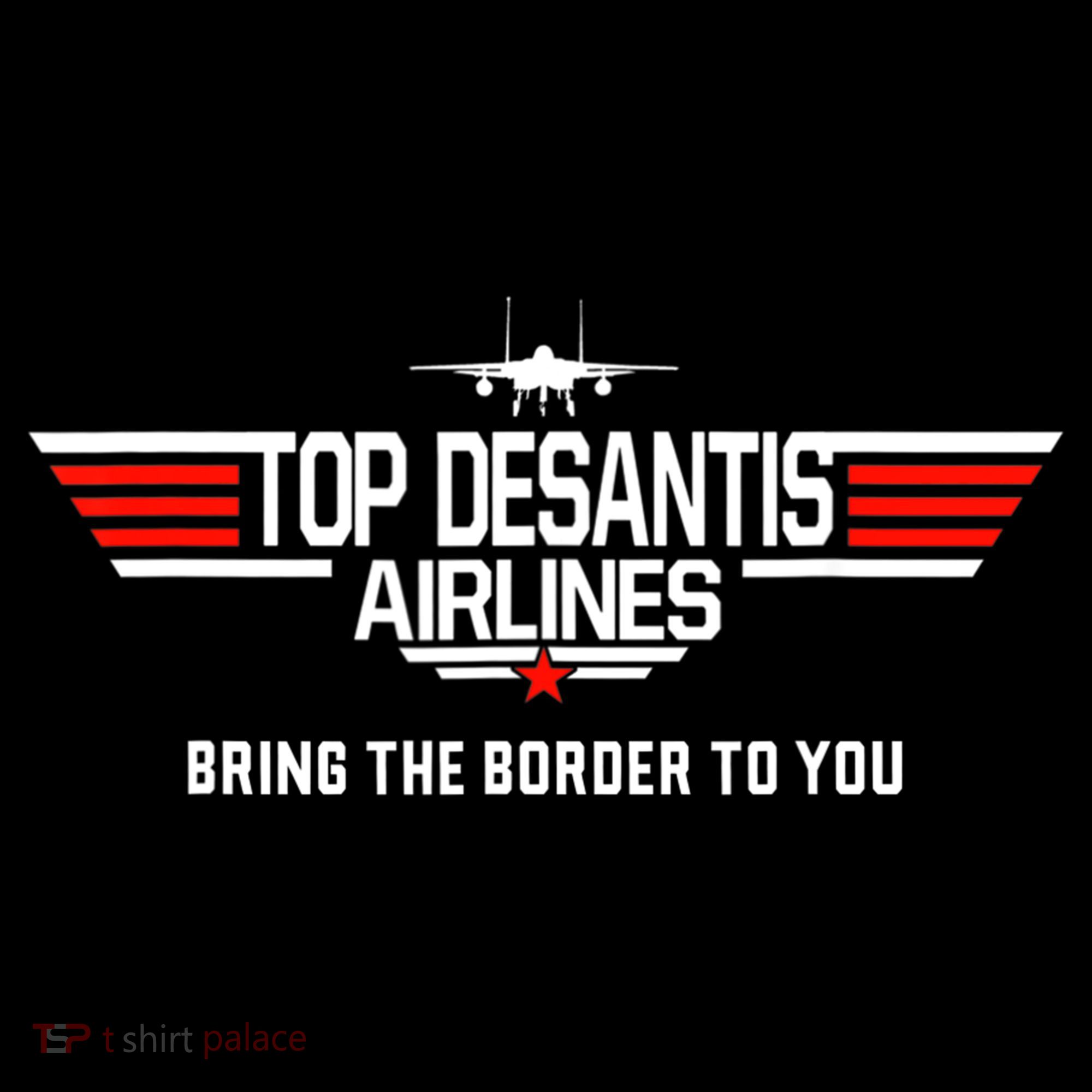 DeSantis Airlines Funny Political Meme Top DeSantis Airlines Women's Hoodie