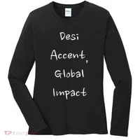 Desi Accent Global Impact Women's Long Sleeve Shirt thumb 0