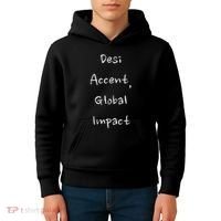 Desi Accent Global Impact Kids Hoodie thumb 4