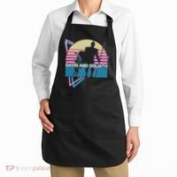David And Goliath Christian Christianity Retro Apron thumb 2