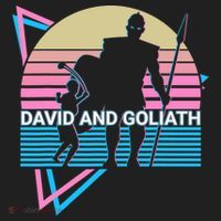 David And Goliath Christian Christianity Retro Beanie thumb 2