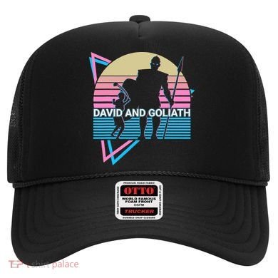 David And Goliath Christian Christianity Retro Hat