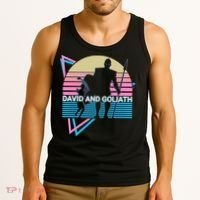 David And Goliath Christian Christianity Retro Tank Top thumb 3