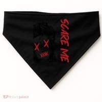 Dark Art Grunge Gothic Women Horror Graphic USA-Made Doggie Bandana thumb 0