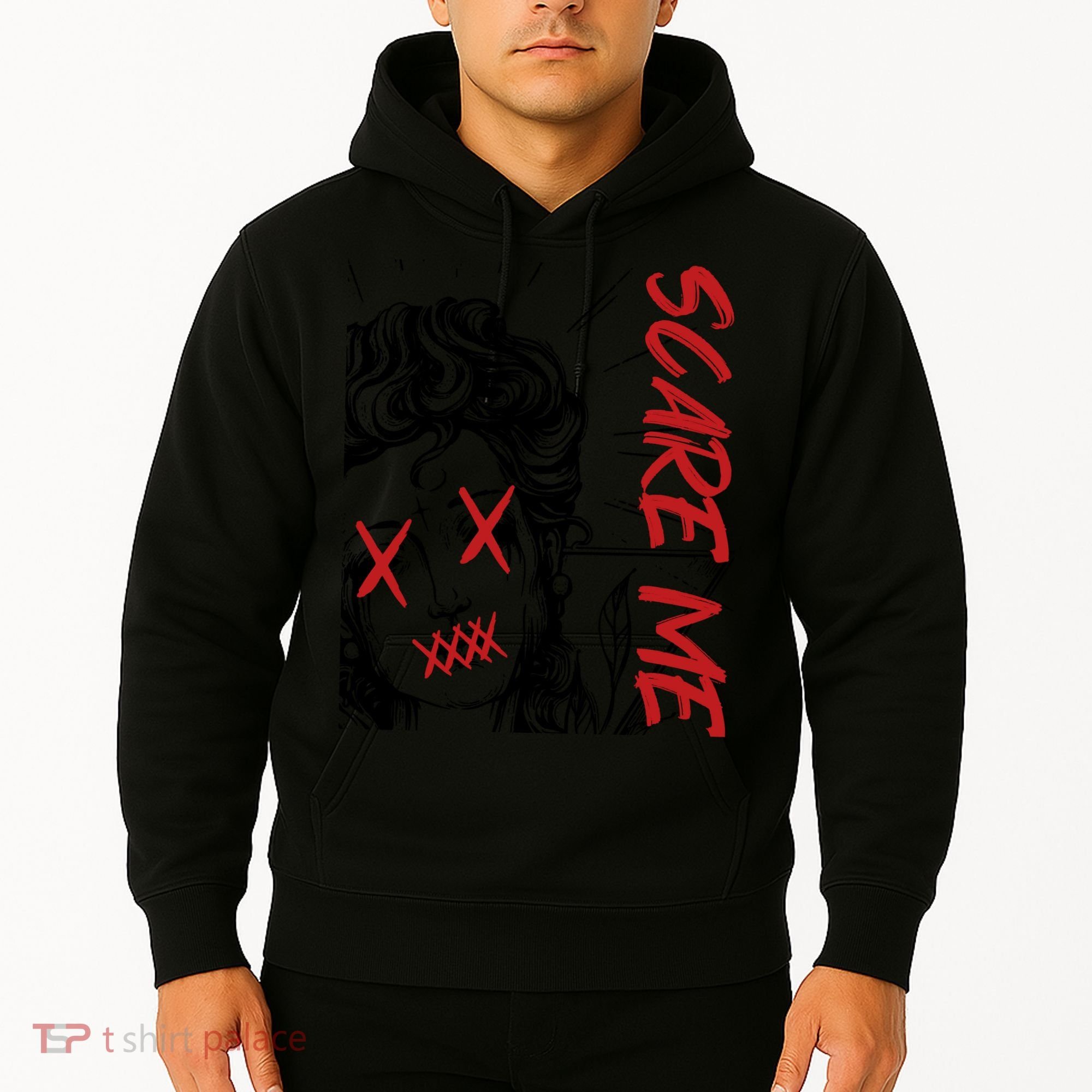 Dark Art Grunge Gothic Women Horror Graphic Hoodie
