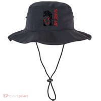 Dark Art Grunge Gothic Women Horror Graphic Bucket Hat thumb 0