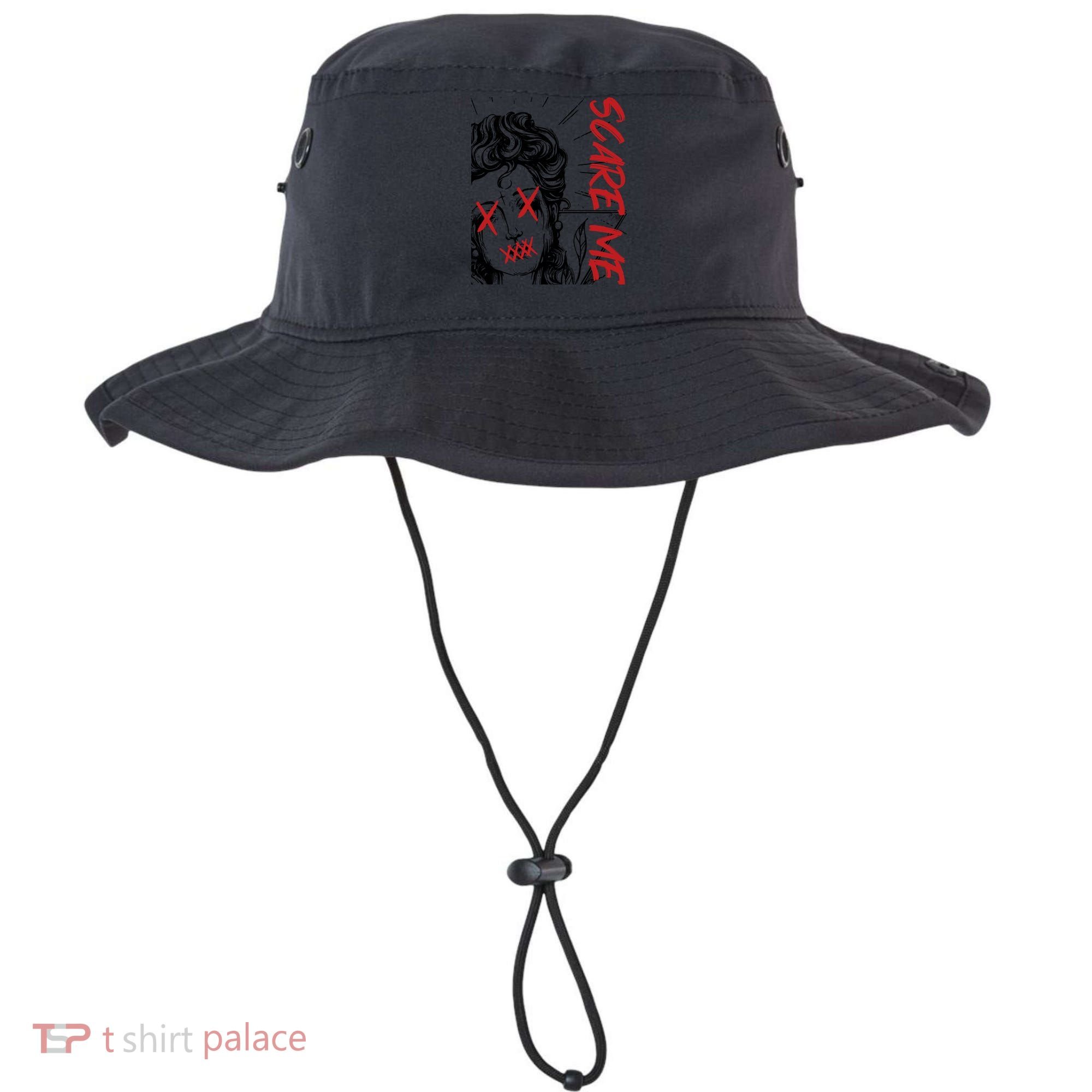 Dark Art Grunge Gothic Women Horror Graphic Bucket Hat