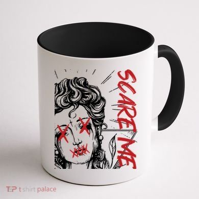 Dark Art Grunge Gothic Women Horror Graphic Coffee Mug back