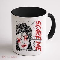 Dark Art Grunge Gothic Women Horror Graphic Coffee Mug thumb 1