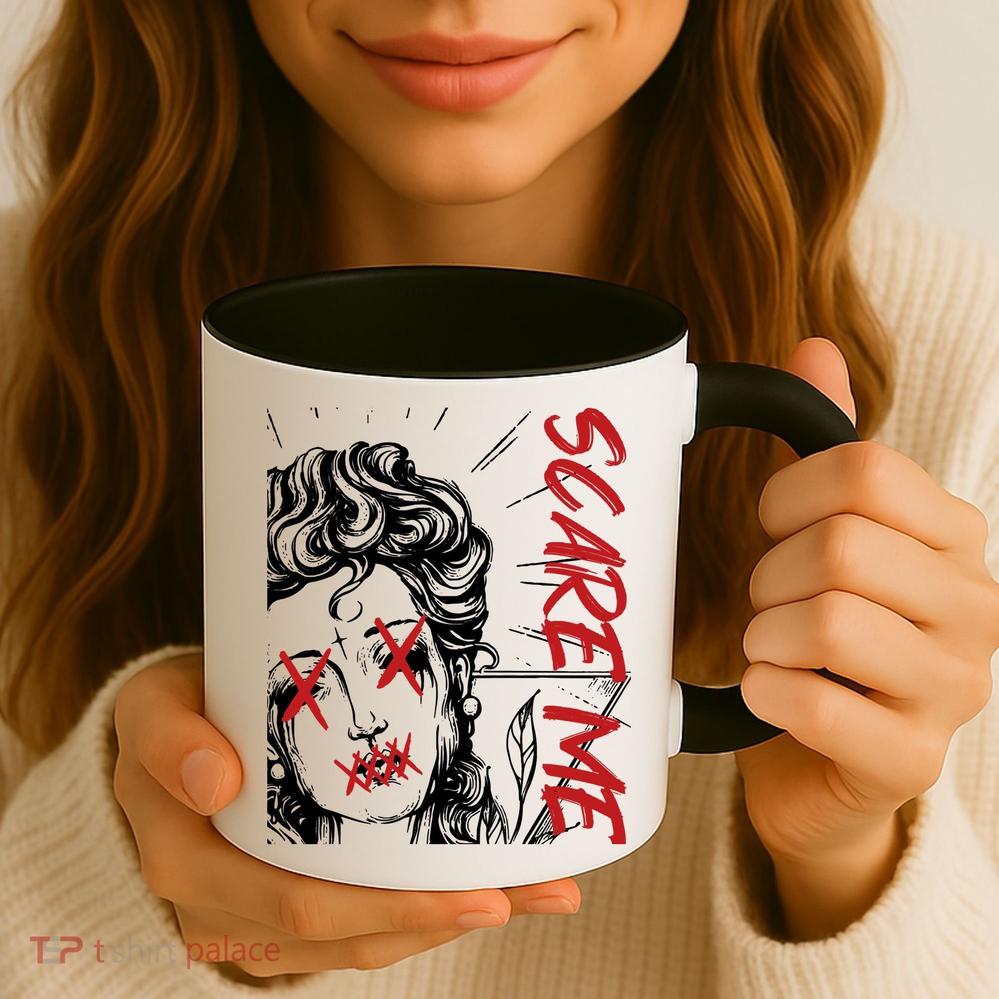 Dark Art Grunge Gothic Women Horror Graphic Coffee Mug