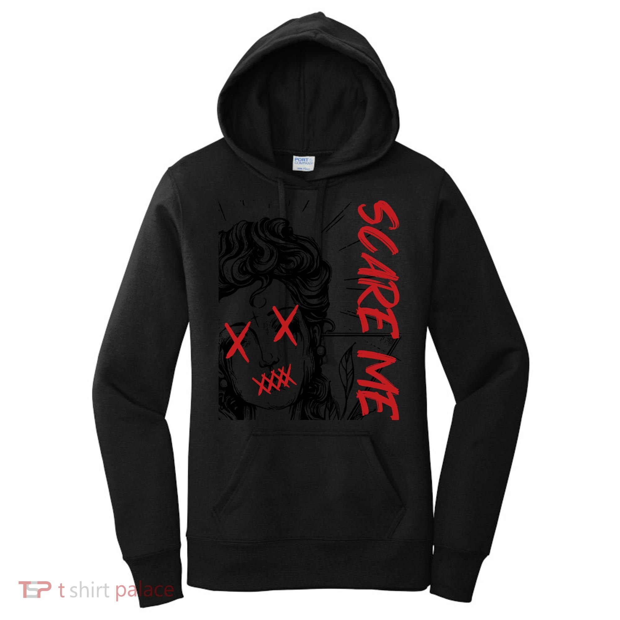 Dark Art Grunge Gothic Women Horror Graphic Women's Hoodie