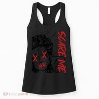 Dark Art Grunge Gothic Women Horror Graphic Women's Tank Top thumb 0
