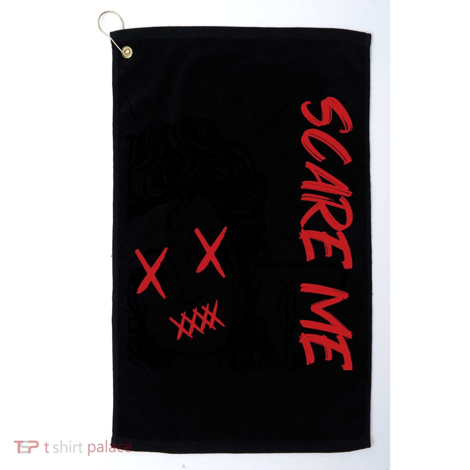 Dark Art Grunge Gothic Women Horror Graphic Golf Towel