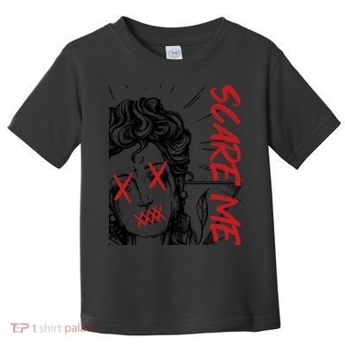 Dark Art Grunge Gothic Women Horror Graphic Toddler T-Shirt