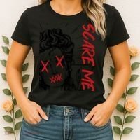 Dark Art Grunge Gothic Women Horror Graphic Women's T-Shirt thumb 2