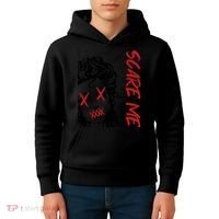 Dark Art Grunge Gothic Women Horror Graphic Kids Hoodie thumb 4