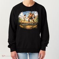 David And Goliath Christian Inspirational Women's Sweatshirt thumb 0