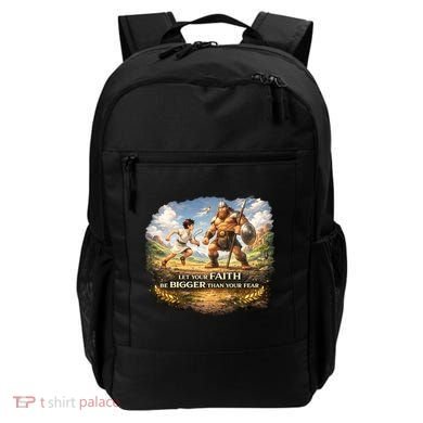 David And Goliath Christian Inspirational Backpack