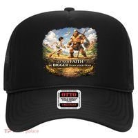 David And Goliath Christian Inspirational Hat thumb 0