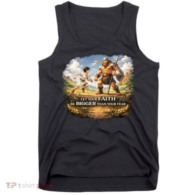 David And Goliath Christian Inspirational Tank Top
