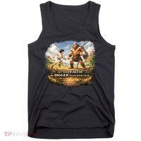 David And Goliath Christian Inspirational Tank Top thumb 0