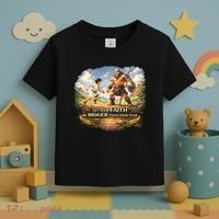 David And Goliath Christian Inspirational Toddler T-Shirt thumb 3