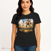 David And Goliath Christian Inspirational Women's T-Shirt thumb 4