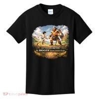 David And Goliath Christian Inspirational Kids T-Shirt thumb 0