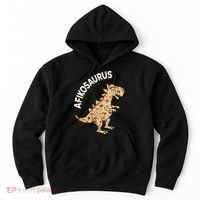 Dinosaur Afiko Hebrew Passover Jewish Funny Hoodie thumb 0