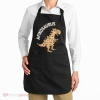 Dinosaur Afiko Hebrew Passover Jewish Funny Apron thumb 2