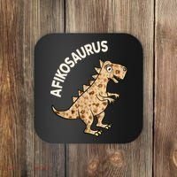 Dinosaur Afiko Hebrew Passover Jewish Funny Coaster thumb 0