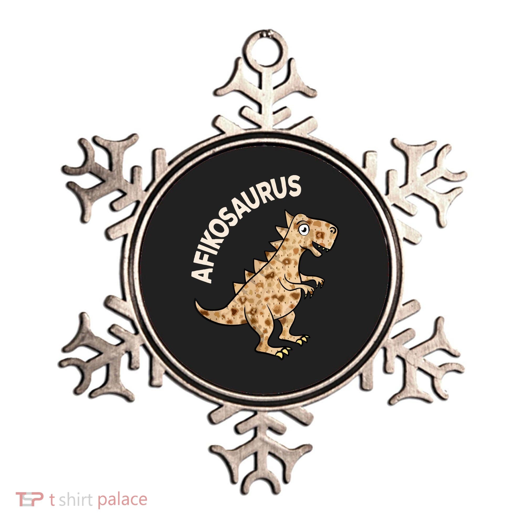 Dinosaur Afiko Hebrew Passover Jewish Funny Ornament