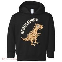 Dinosaur Afiko Hebrew Passover Jewish Funny Toddler Hoodie thumb 0